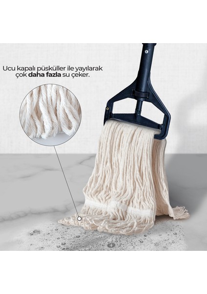 Islak Mop 375 Gr. x 50 Adet