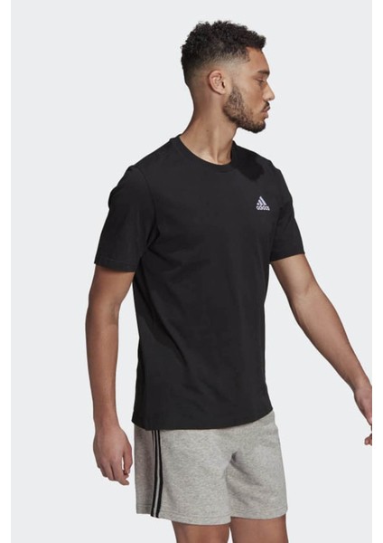 Erkek T-Shirt Siyah GK9639