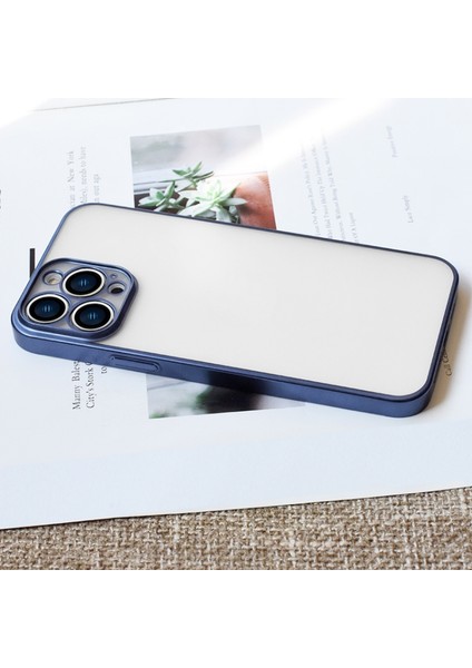 iphone 13 Için Kanat Kaplama Serisi Yarı Şeffaf Buzlu Telefon Kılıfı fiyatları