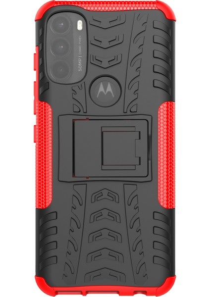 motorola Moto G71 5g Lastik Dokusu Tpu + Pc Telefon Kılıfı ile Tutucu fiyatları