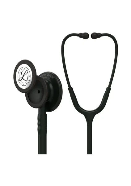 3m™ Littmann® Classic Iıı™ Steskop 5803, Siyah Seri Dinleme Çanı, 27 Inç, Siyah Hortum