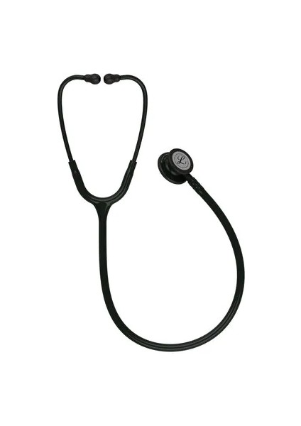 3m™ Littmann® Classic Iıı™ Steskop 5803, Siyah Seri Dinleme Çanı, 27 Inç, Siyah Hortum