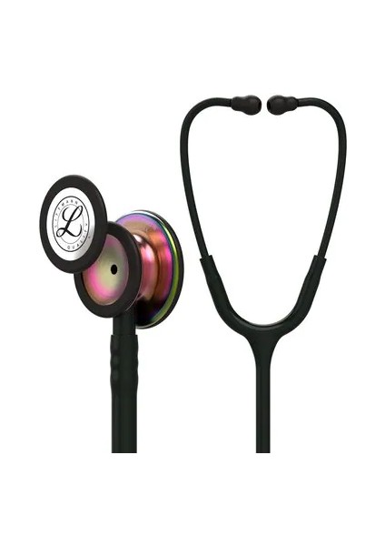 3m™ Littmann® Classic Iıı™ Steskop 5870, Gökkuşağı Dinleme Çanı, 27 Inç, Siyah Hortum