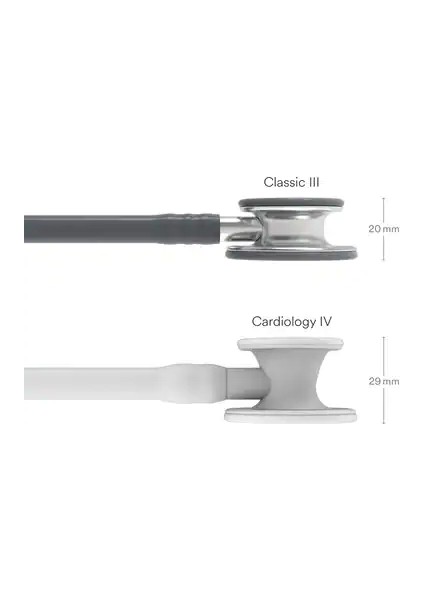3m™ Littmann® Classic Iıı™ Steskop 5621, 27 Inç, Gri Hortum modelleri