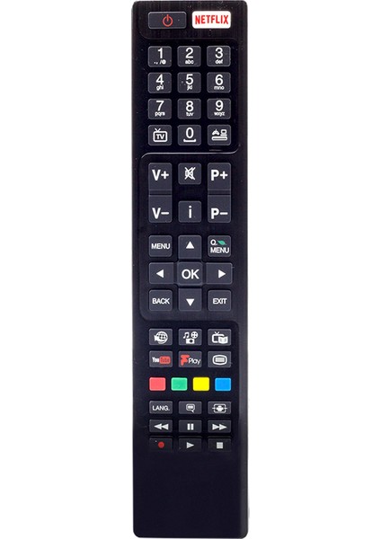 Vestel Netflıx-Youtube-Play Tuşlu Lcd-Led Tv Kumandası