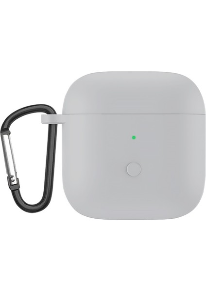Redmi Buds 3 Için Karabinalı Tam Koruyucu Silikon Kılıf (Yurt Dışından)