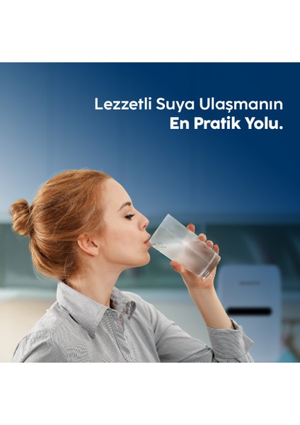 12 Aşama 9 Litre Çelik Tanklı 80 Gpd Membranlı Su Arıtma Cihazı