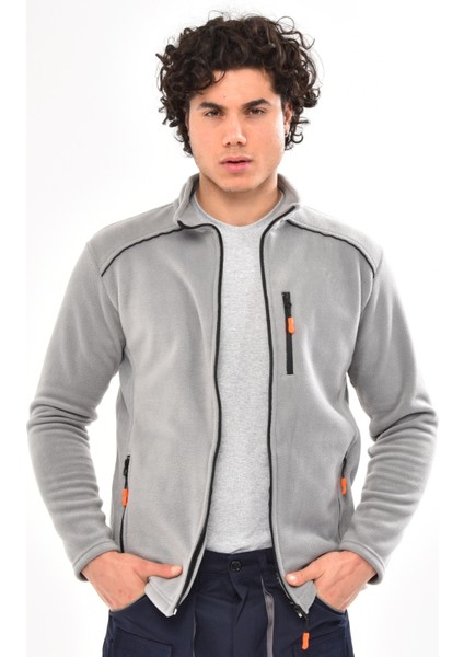 - Outdoor Gri Polar Mont - 3 Cep Outdoor Anti Pilling Üniversal Mevsimlik Polar indirimleri
