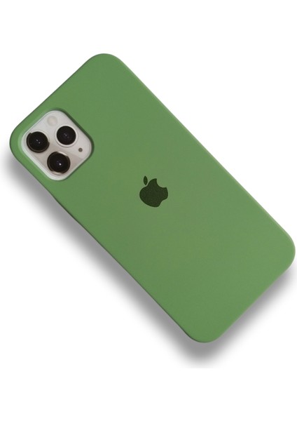 iPhone 12 / 12 Pro Uyumlu Lansman Içi Kadife Silikon Kılıf
