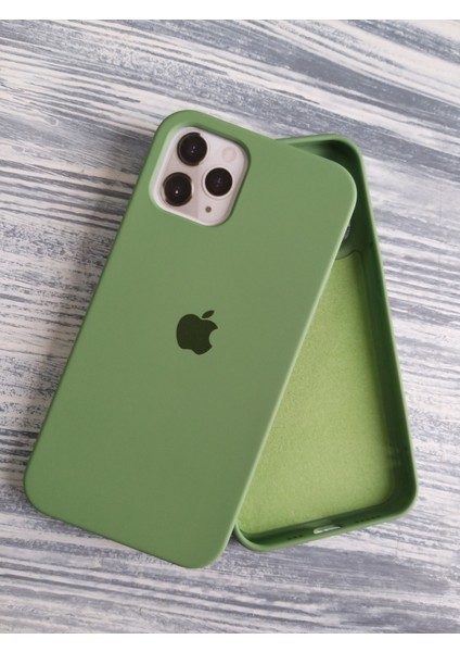 iPhone 12 / 12 Pro Uyumlu Lansman Içi Kadife Silikon Kılıf