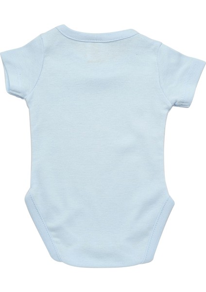 Unisex Bebek Kısa Kollu Zıbın (0-24AY)