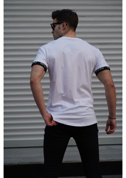 Beyaz Basic Erkek Tişört