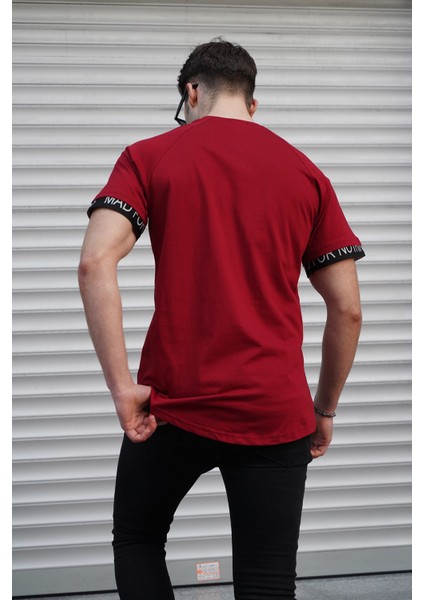 Bordo Basic Erkek Tişört
