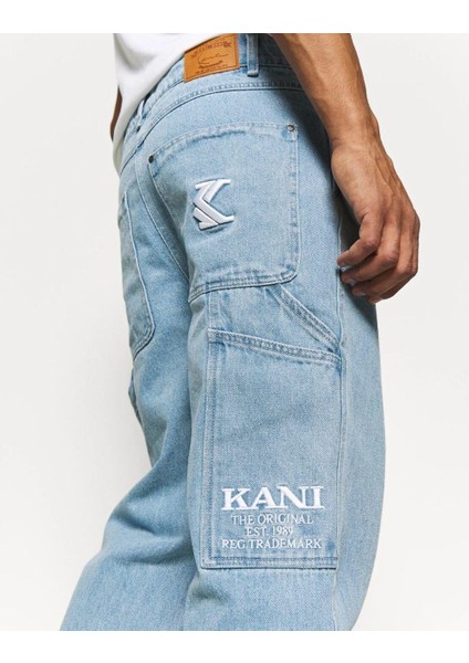 Karl Kani Relaxed Old Skool Erkek Kot Pantolon