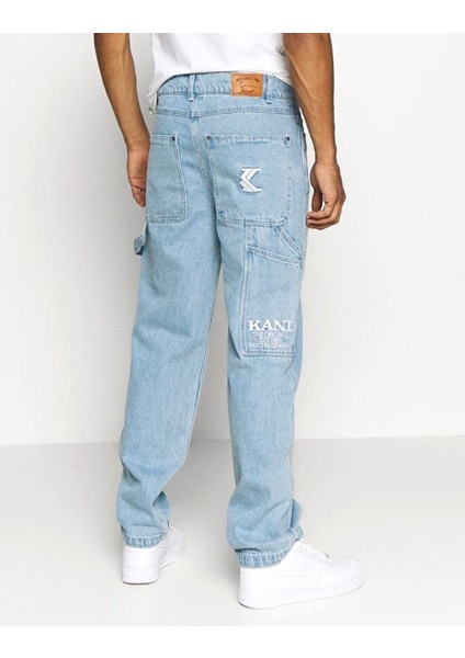 Karl Kani Relaxed Old Skool Erkek Kot Pantolon