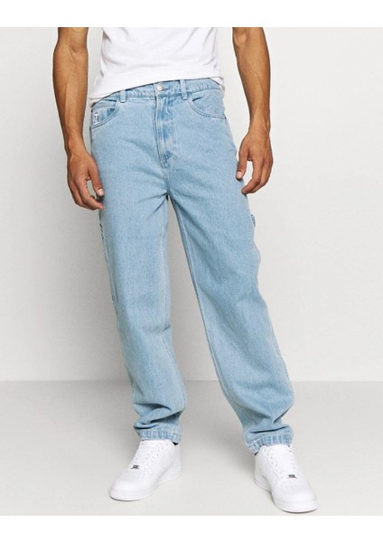 Karl Kani Relaxed Old Skool Erkek Kot Pantolon fırsatları