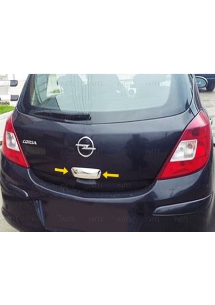 Opel Corsa D Krom Bagaj Açma 2006-2014 Paslanmaz Çelik fırsatları