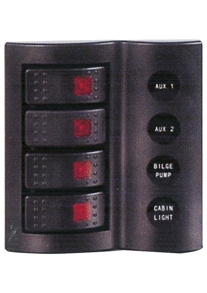 4'lü Swıtch Panel B.s Tekne, Yat ve Karavan