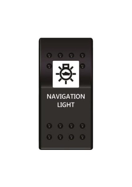 Swıtch On-Off Navigasyon Lambası 12/24 V Tekne, Yat ve Karavan