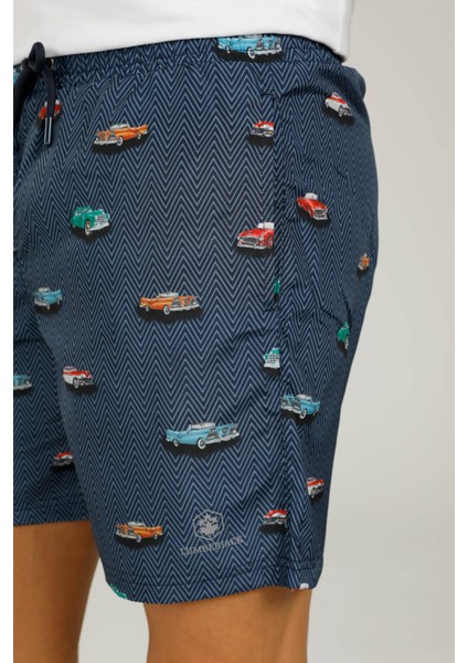 CT1329 Car Swım Short 2fx Lacivert Erkek Deniz Şortu