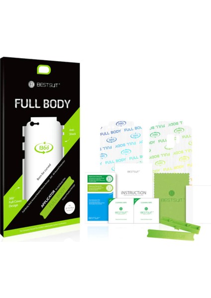 Apple iPhone 6s 4.7" Full Body Arka Koruma Şeffaf