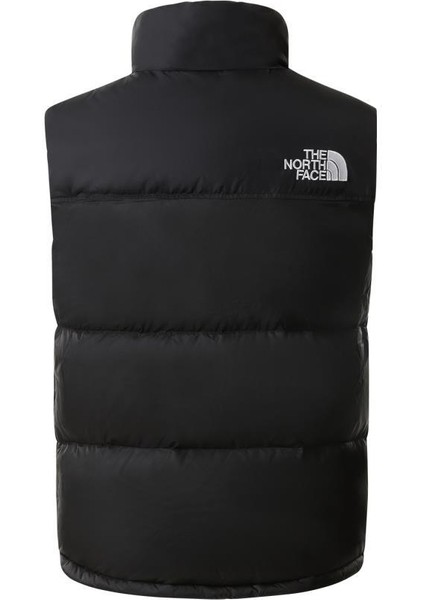 96 Retro Nuptse Kadın Kaz Tüyü Yelek Siyah fiyatları