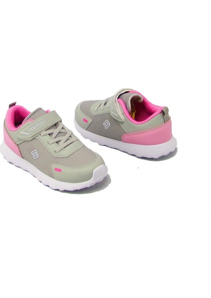 P-1216 Buz-Pembe Çocuk Fileli Spor Ayakkabı fırsatları