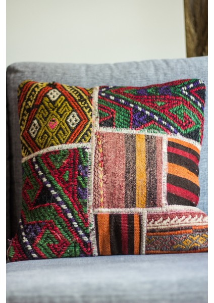 Patchwork Kilim Kırlent