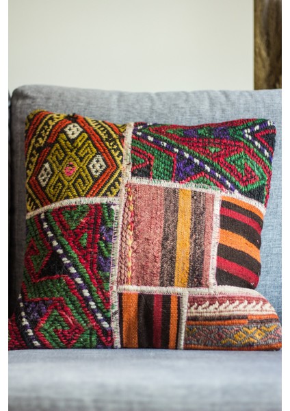 Patchwork Kilim Kırlent