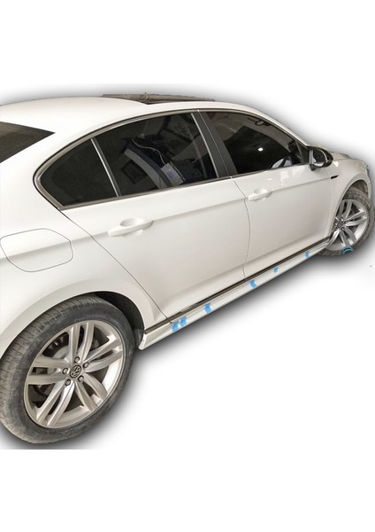 Psd Volkswagen Passat B8 2015 - 2019 R Line Marşpiyel Plastik Boyasız