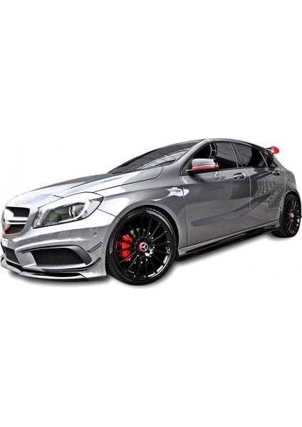 Psd Mercedes W176 A Serisi Amg A45 2012 - 2018 Marşpiyel Altı Lip Plastik Boyasız