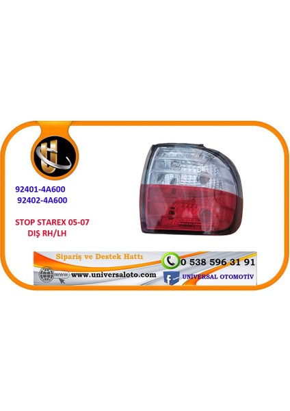 Stop Starex 05-07 Dış Lh