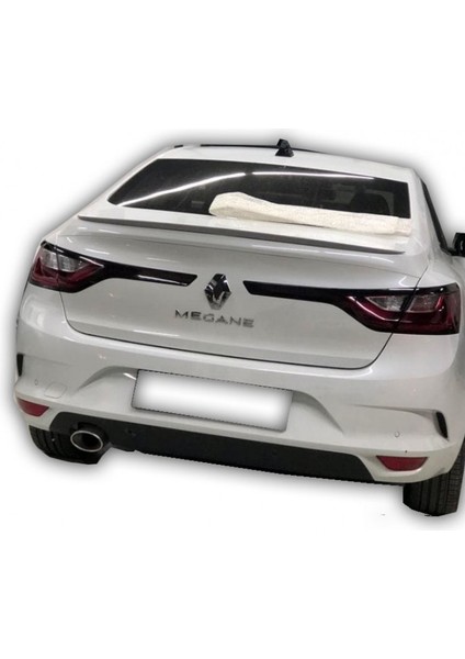 Psd Renault Megane 4 Sedan 2012 - 2019 Spoiler Plastik Boyasız