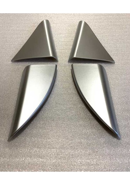 Hyundai Tucson 2015-2018 Kapı Cam Kenar Kaplama Seti Silver