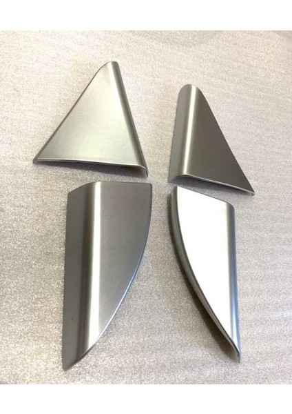 Hyundai Tucson 2015-2018 Kapı Cam Kenar Kaplama Seti Silver