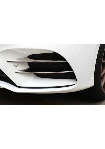 Mercedes W177 A Serisi 2019+ Ön Tampon Bıçakları - 4 Parça - Krom fiyatları