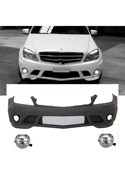 Mercedes W204 2007-2011 C63 Ön Tampon (Makyajsız)
