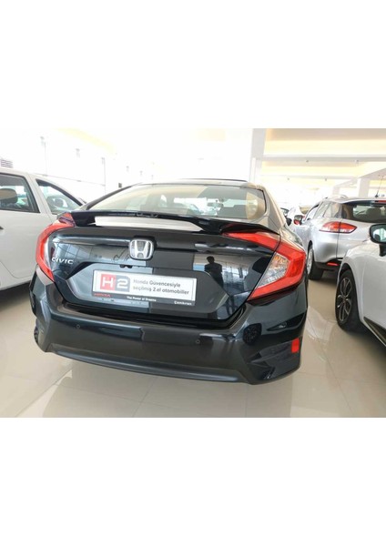 Honda Civic Fc5 V Style Spoiler Piano Black modelleri