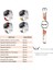 Samsung Galaxy Watch Active 2 Uyumlu Desenli Silikon Kordon 20MM (Krem-Kahve) 4