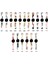 Samsung Galaxy Watch Active 2 Uyumlu Desenli Silikon Kordon 20MM (Krem-Kahve) 5