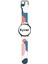 Amazfit Gts 2 42MM Uyumlu Desenli Silikon Kordon 20MM (Açık Mavi-Pembe) 1