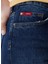 Yüksek Bel Dar Kalıp Düz Mavi Kadın Denim Pantolon - 222 LCF 121008 2