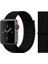 Apple Watch Seri 7 6 5 4 3 2 Se 42MM / 44MM / 45MM Uyumlu Spor Loop Dokuma Hasır Kordon 1