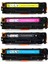 Hp Color Laserjet Pro Mfp M181FW (CF530A-CF531A-CF532A-CF533A) (205A) Set Muadil Toner 2