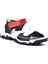 ŞR60 Lacivert-Beyaz-Kırmızı Erkek Çocuk Comfort Sandalet 3
