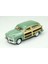 Vardem Die-Cast Çek Bırak Arabalar '49 Ford Woody Wagon Yeşil 1
