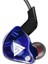 Qkz Ak6 Stereo 3.5mm Spor Çağrı Kulaklık Mic Mikrofon Ile Dizüstü Pc Mavi Için (Yurt Dışından) 3