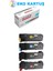 Xerox 6128 (106R01456-57-58-59) Set Muadil Toner 1