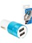 Çakmak Araç Şarjı USB 2 Port 5 V 2.1 A 1