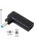 Tip-C Kadın 4,5 * 3.0mm Erkek 90 Derece Açı W / Pd Çip Dc Laptop Şarj (Yurt Dışından) 2